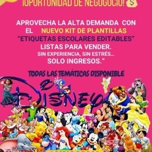 Kit Etiquetas Escolares