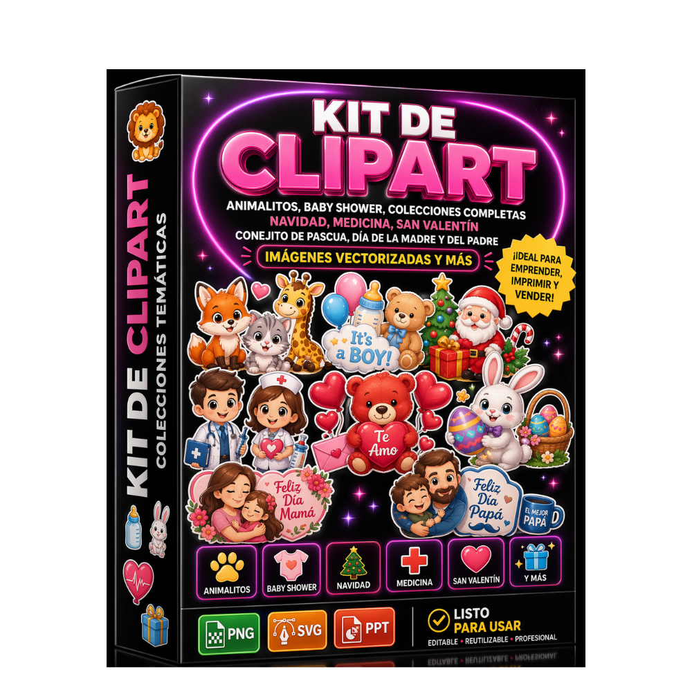 Kit de Clipart variado